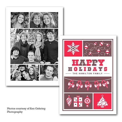 Holiday Stack Holiday Card Template  1