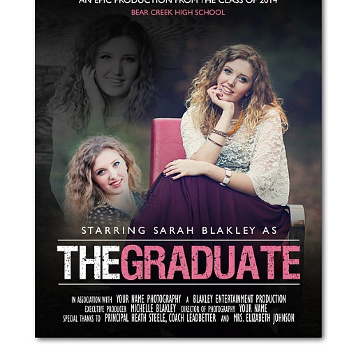 The Graduate Movie Poster Template  1