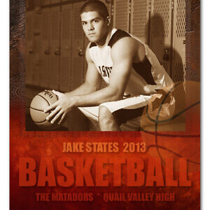 Jake States Basketball Sports Template
