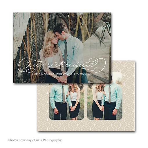 Story Book Save The Date Card 1