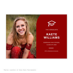 Graduation Announcement – Curvisa